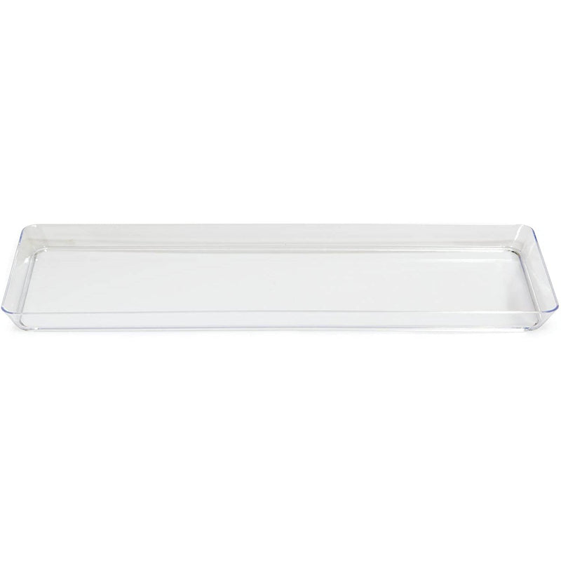 Load image into Gallery viewer, Rectangle Tray Mini Plastic Presentation Clear 5.5 X 13.5&quot; Serverware Lillian
