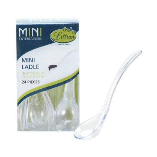 Clear Mini Ladle Serverware Lillian