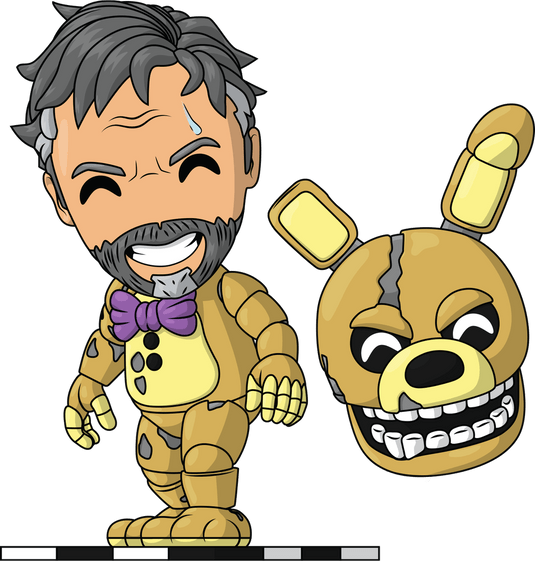 Yellow Rabbit FNAF Movie Youtooz Collectibles