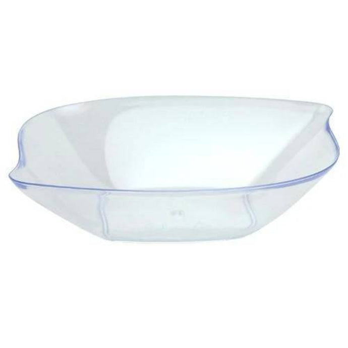 Lillian Tablesettings Mini Plastic Flourish Dish Clear Serverware Lillian