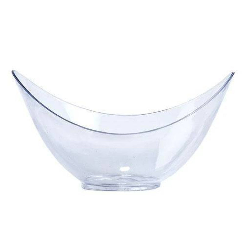 Load image into Gallery viewer, Clear Mini Plastic Oval Bowl 1.5 oz Serverware Lillian
