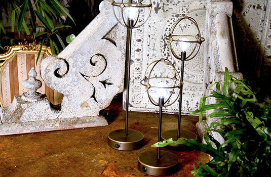 Standing Orb Lamp, Pick Your Size General PPD