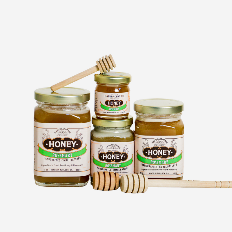 Load image into Gallery viewer, Rosemary Infused Honey Gift Naturacentric
