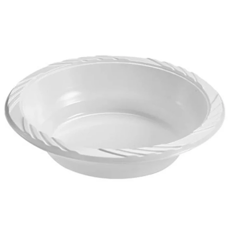 Load image into Gallery viewer, *WHOLESALE* 18 oz. Disposable and Lightweight White Dessert Bowls | 800 ct/case Bowls VeZee
