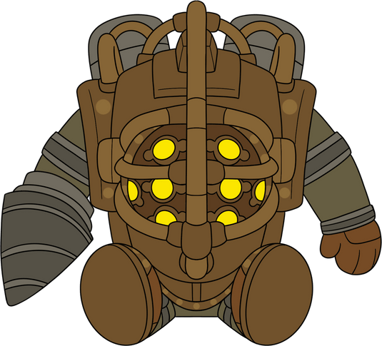 Big Daddy Plush (9in) Bioshock Youtooz Collectibles