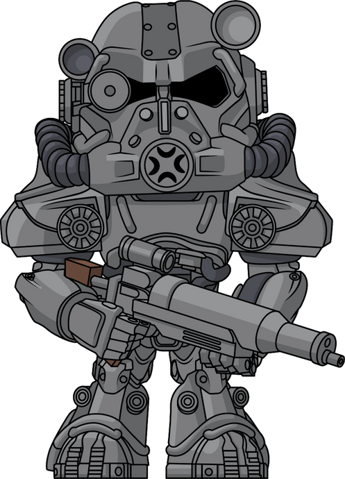 T-60 Power Armor Fallout Youtooz Collectibles