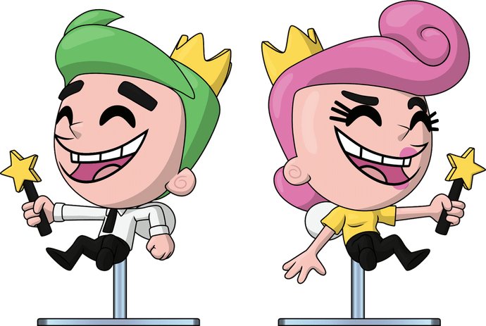 Cosmo & Wanda The Fairly OddParents Youtooz Collectibles