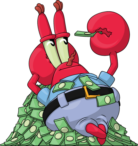 Pile O’Money Mr. Krabs SpongeBob SquarePants Youtooz Collectibles