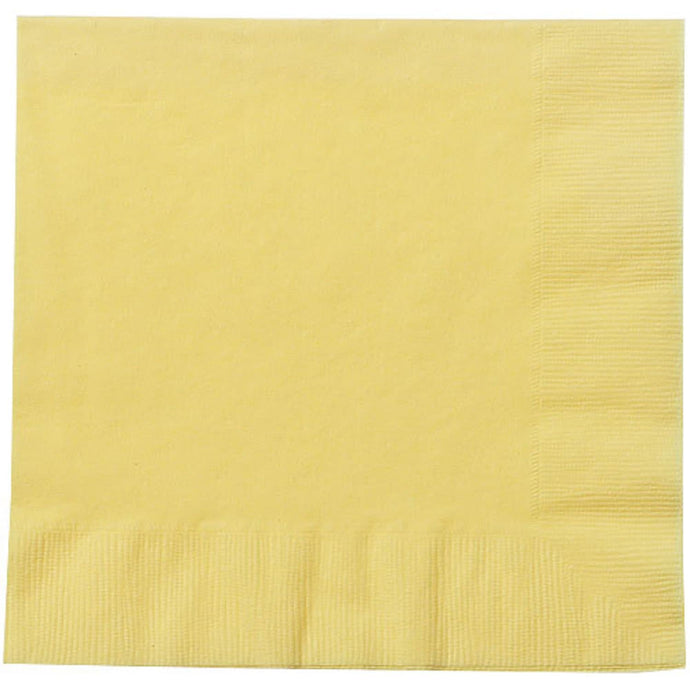 99¢ Yellow Lunch Napkins 20 count Napkins Party Dimensions