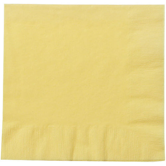 99¢ Yellow Lunch Napkins 20 count Napkins Party Dimensions