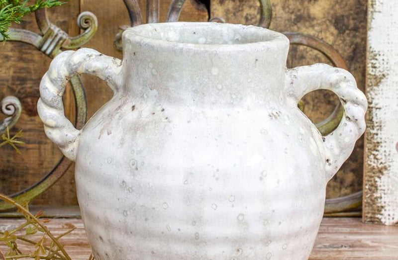 Load image into Gallery viewer, Glazed Earthen Pitcher and Double Handled Vase, Pick Your Style General WT
