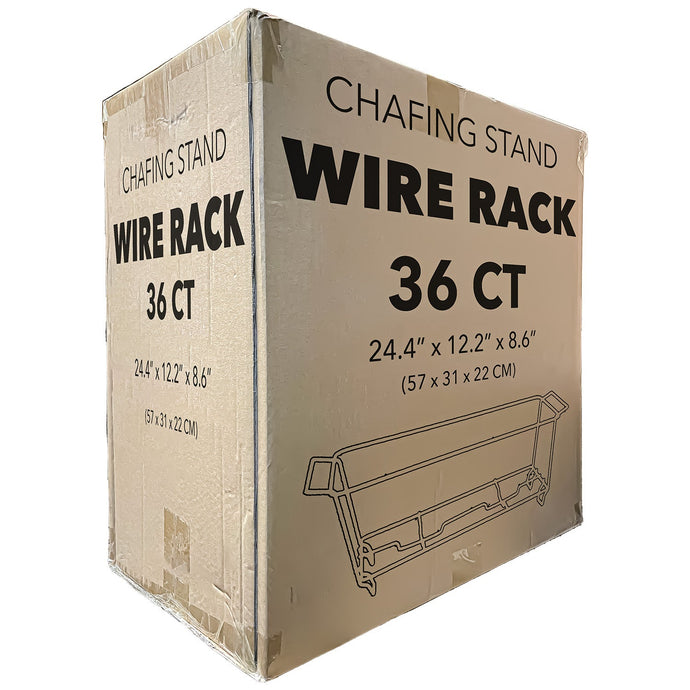 *WHOLESALE* - Disposable - Full Size - Chafing Wire Racks | 36 ct. Disposable VeZee