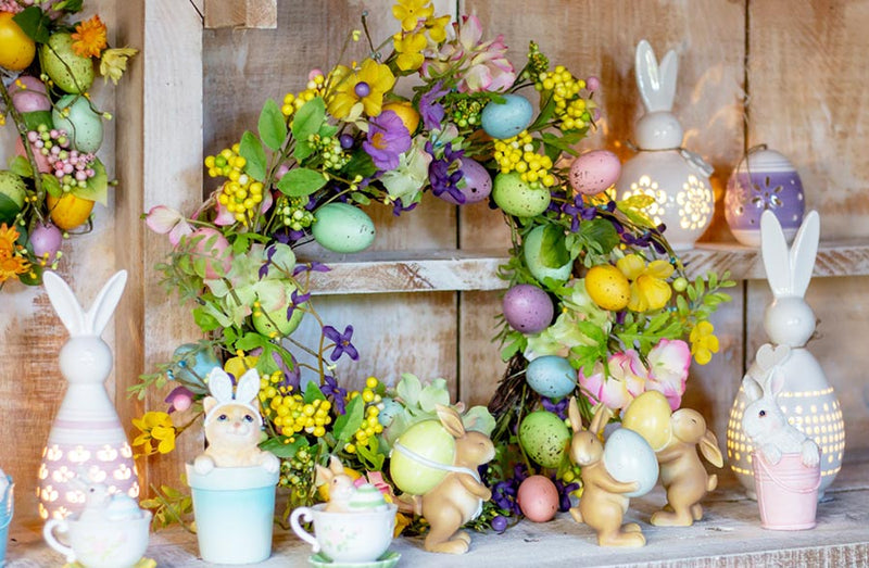 Load image into Gallery viewer, Easter Egg Wreath, Pick Your Style General BI
