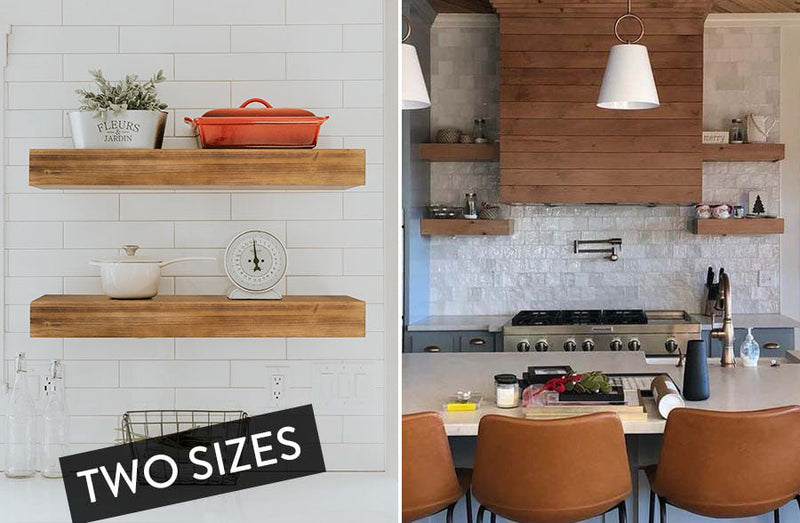 Load image into Gallery viewer, Chunky Floating Wall Shelf, Pick Your Size General Decor Steals
