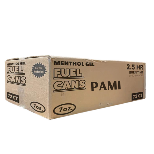 *WHOLESALE* - Pami -Menthol Cooking Fuel Cans | 72 ct. Disposable VeZee