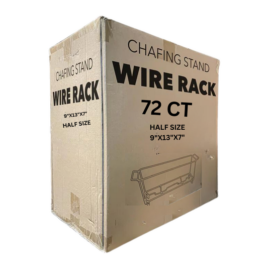 *WHOLESALE*- Disposable - Half Size - Chafing Wire Racks | 72 ct. Disposable VeZee