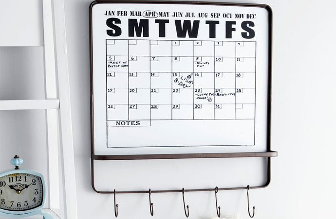 Dry Erase Calendar Wall Rack General UMA