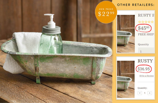 Green Distressed Antique Bathtub General CT