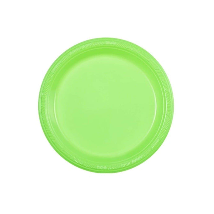 99¢ Lime Green Plastic Plate 7