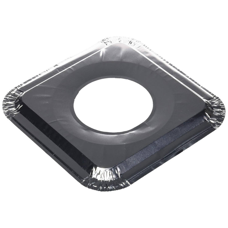 Load image into Gallery viewer, Disposable Aluminum Gas Burner Guard 8.5 x 8.5 x .5 Food Storage &amp; Serving VeZee
