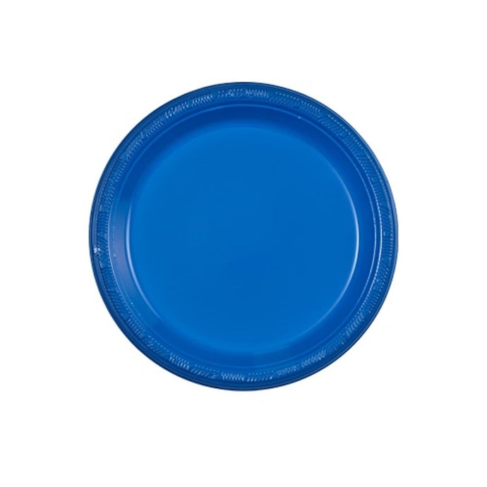 Hanna K. Signature Plastic Plates Blue 7