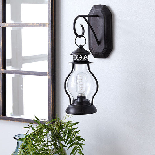 Hanging LED Lantern with Wall Bracket Whats trending UMA