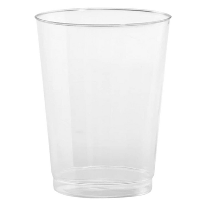 Hanna K. Signature Fancy plastic Wine Glasses Tumbler Clear 10 oz Tumblers Hanna K Signature