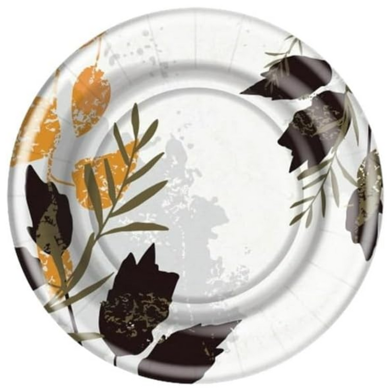 Load image into Gallery viewer, Leafy Canopy 10.25&quot; Dinner Paper Plates Disposable Plates VeZee
