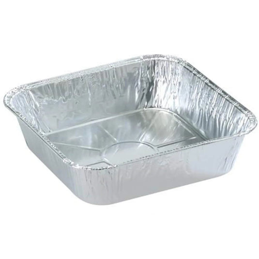 *WHOLESALE* Disposable Aluminum 9" Square Cake Baking Pan | 100 ct/case Disposable VeZee