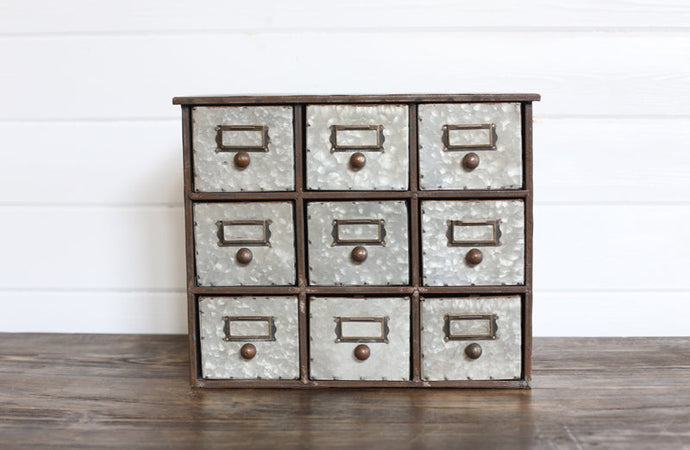 Rustic Metal Storage Cabinet General VIP