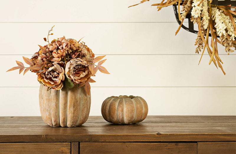 Load image into Gallery viewer, Festive Fall Pumpkin Planter, Pick Your Size General Decor Steals
