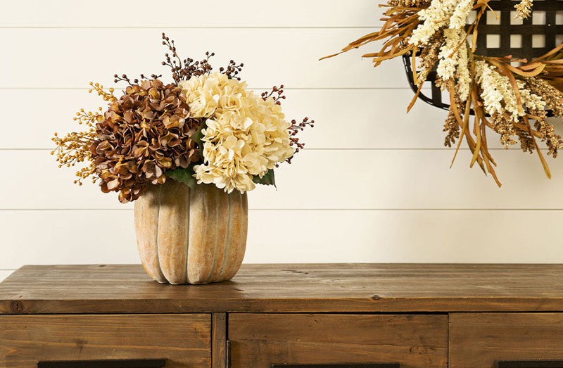 Load image into Gallery viewer, Festive Fall Pumpkin Planter, Pick Your Size General Decor Steals
