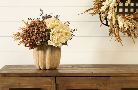 Festive Fall Pumpkin Planter, Pick Your Size General Decor Steals