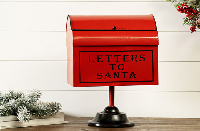 Letters To Santa Iron Mailbox General MEL