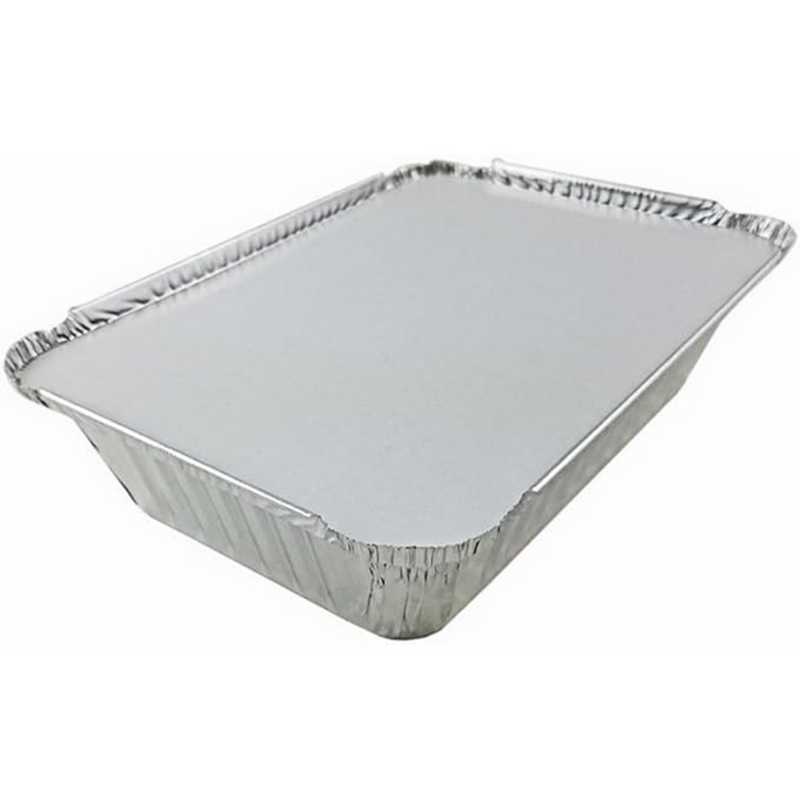 Load image into Gallery viewer, Board Lid For 2.25Lb Aluminum Oblong Pan 8.25&quot; x 5.75&quot; Disposable VeZee
