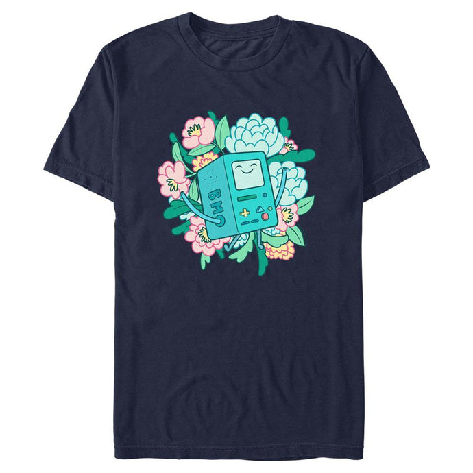 Adventure Time - Bmo Flowers - T-Shirt Apparel Fifth Sun