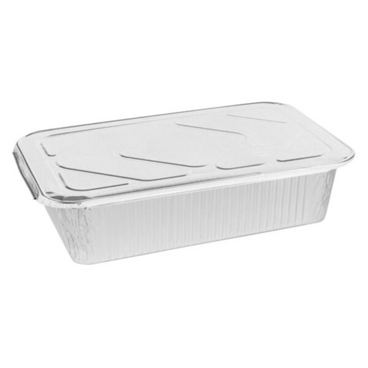 Aluminum Half Size LID For 9x13 Regular, Heavy and Extra Heavy Weight Pans Disposable VeZee