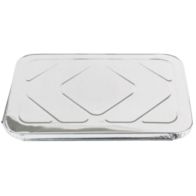 Aluminum Half Size LID For 9x13 Regular, Heavy and Extra Heavy Weight Pans Disposable VeZee