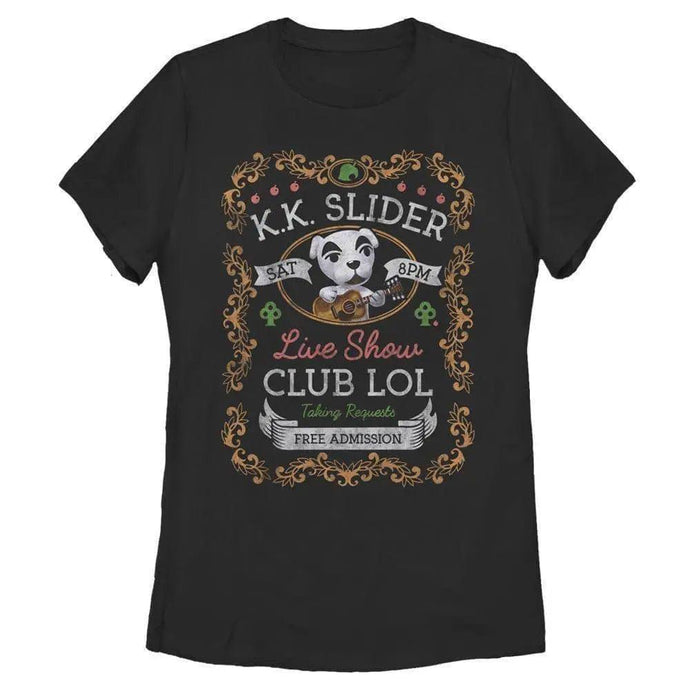 Animal Crossing - KK Slider Club LOL Poster - T-Shirt Apparel Fifth Sun