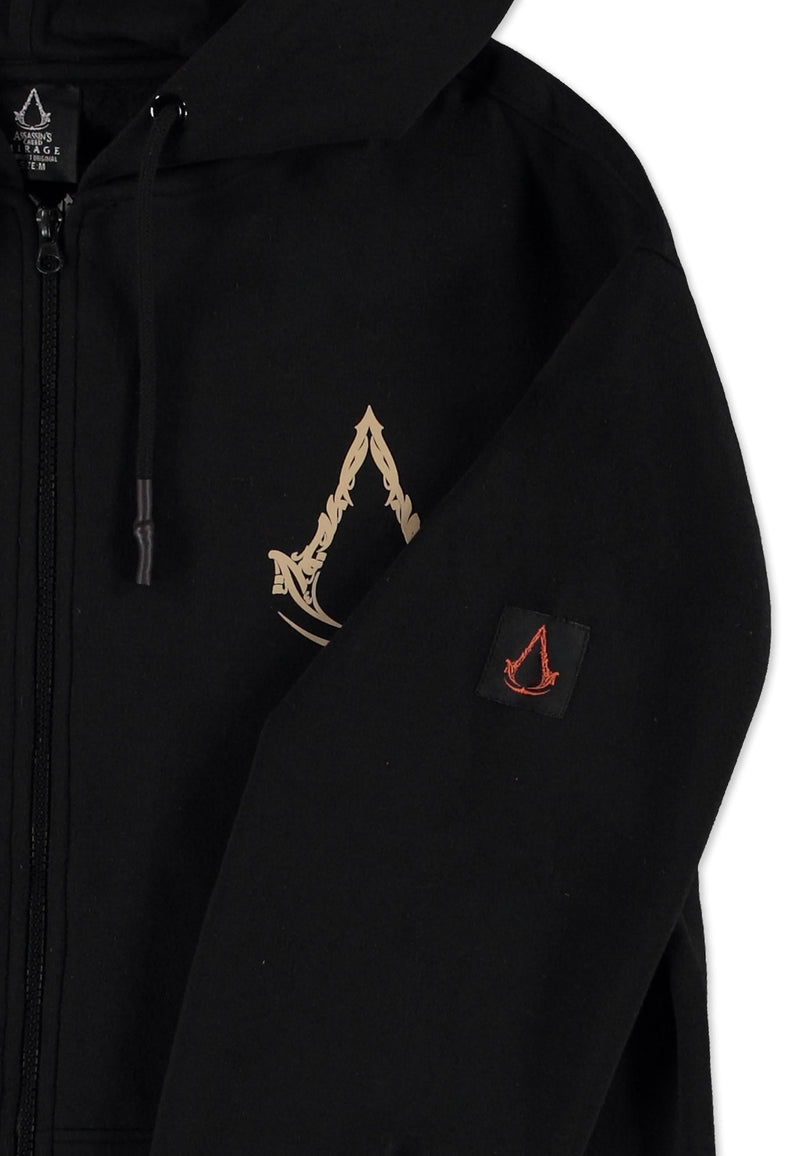 Load image into Gallery viewer, Assassin&#39;s Creed - Mirage Back Print - Full Zip Hoodie Apparel Difuzed
