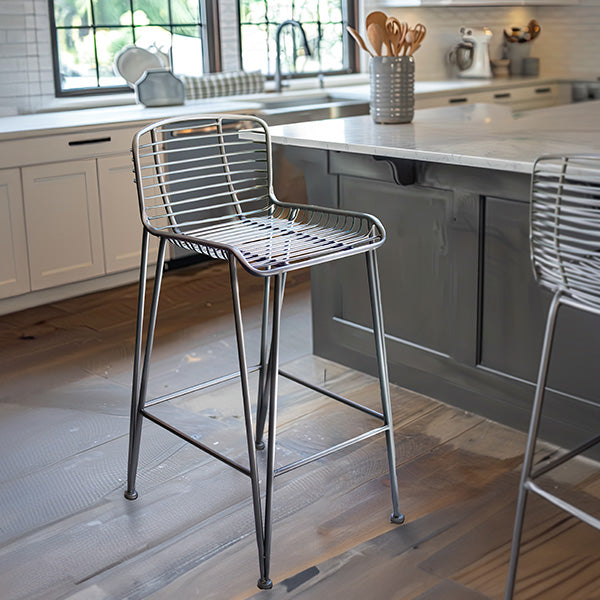 Modern Farmhouse Industrial Bar Stool Whats trending KAL