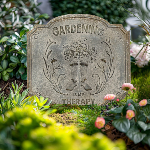 Gardening Is My Therapy Garden Sign Whats trending RH