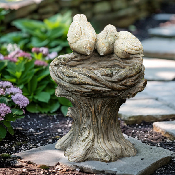 Bird Nest Bird Bath Garden Decor Whats trending RH