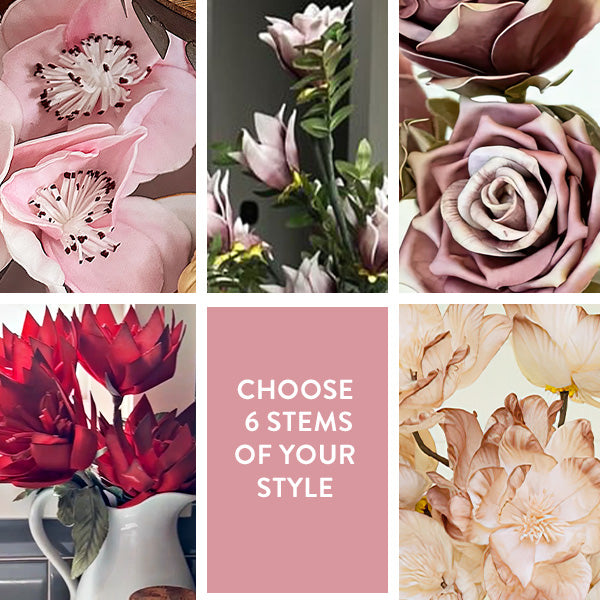 Love Blooms Floral Stems, Pick Your Style Whats trending KAL