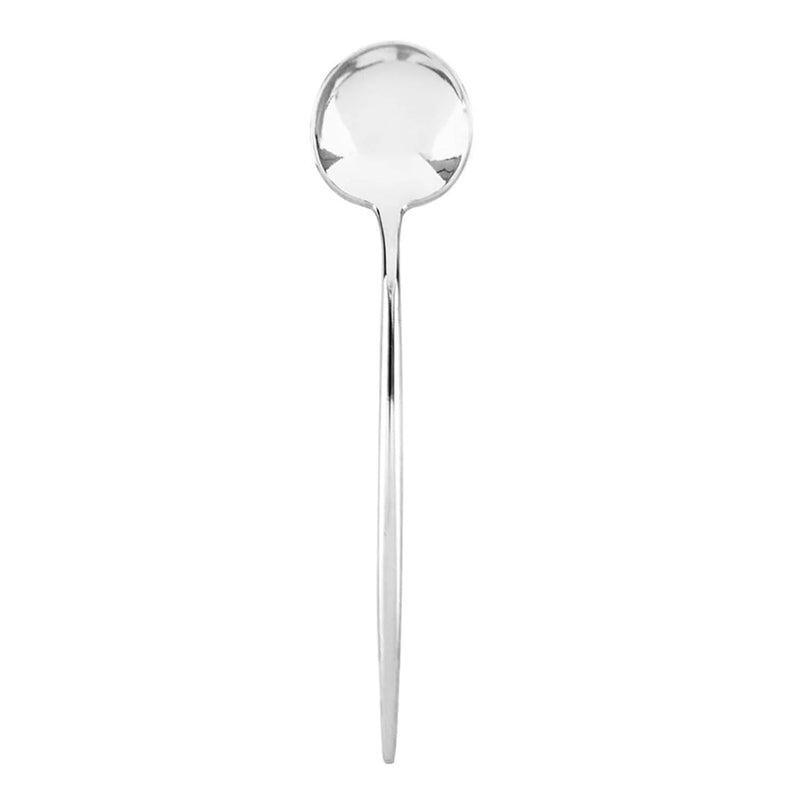 Load image into Gallery viewer, NOVELTY FLATWARE DINNER SOUP SPOONS SILVER Tablesettings Blue Sky
