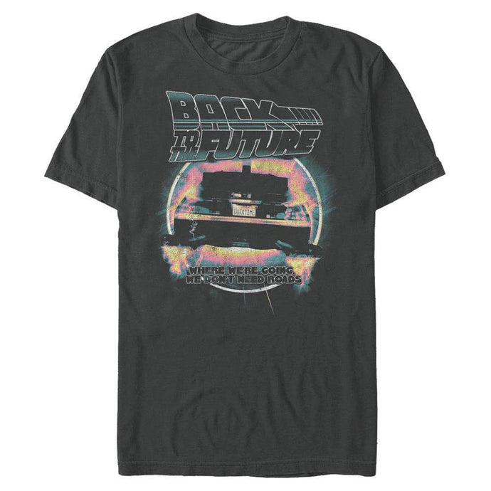 Back to the Future - Vintage Rainbow - T-Shirt Apparel Fifth Sun