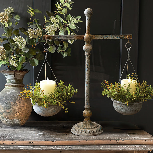 Rustic Decorative Balance Scale Whats trending CT