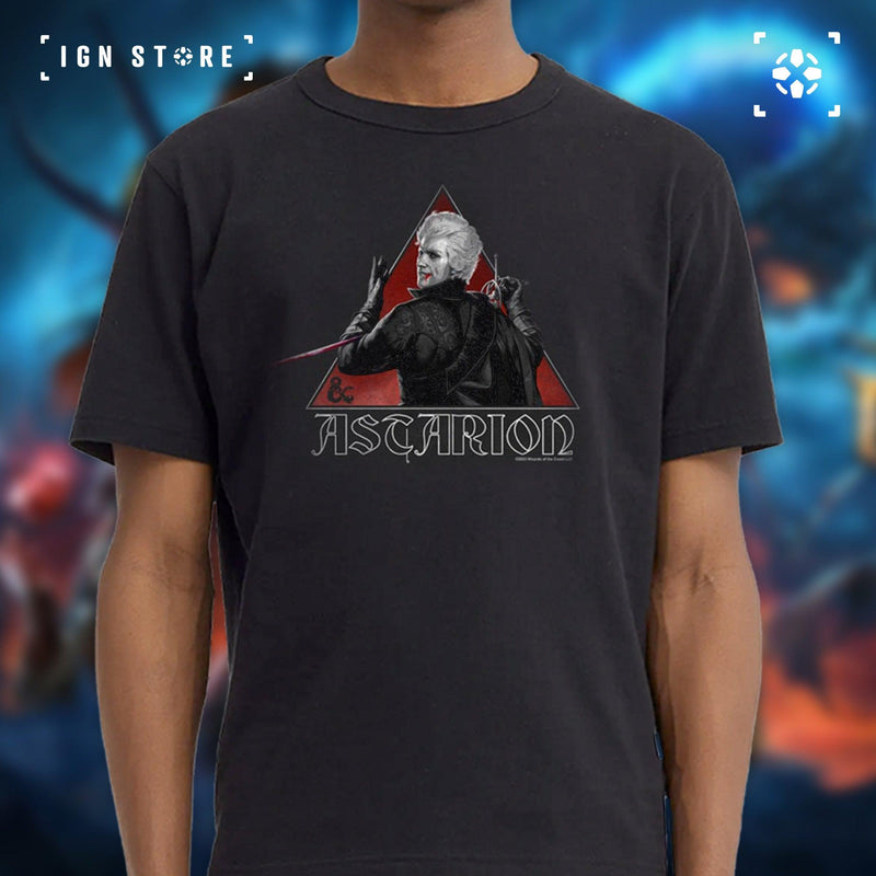 Load image into Gallery viewer, Baldur&#39;s Gate 3 - Astarion Hero Shot - T-Shirt Apparel Fifth Sun
