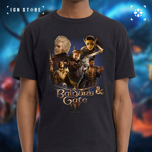 Baldur's Gate 3 - Baldur's Squad Collage - T-Shirt Apparel Fifth Sun