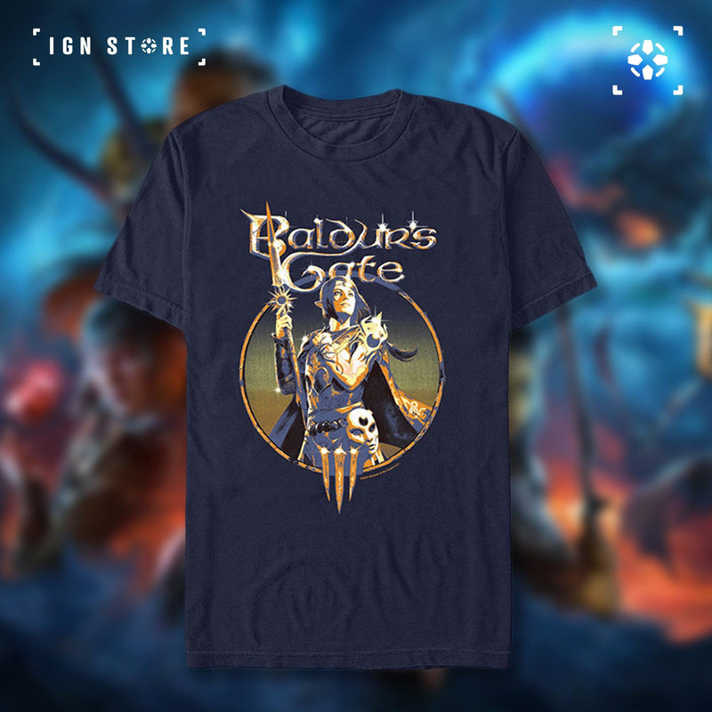 Load image into Gallery viewer, Baldur&#39;s Gate 3 - Shadowheart - T-Shirt - IGN Exclusive Design Apparel Fifth Sun
